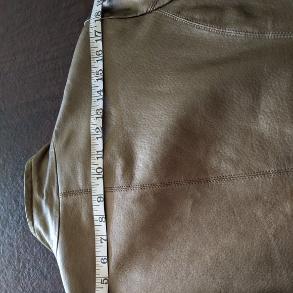 Bernardo Bronze Metallic Leather Jacket - Picture 9 of 9
